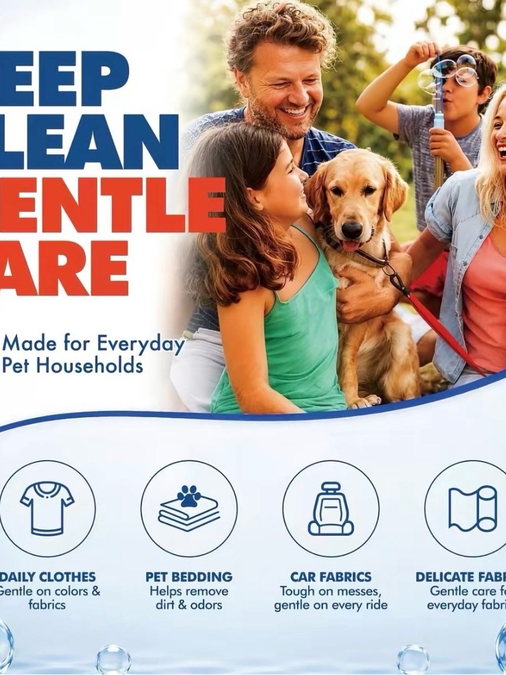 NIB Fur Gone Laundry Detergent for Dogs and Cats 800 mL - Picture 9 of 9